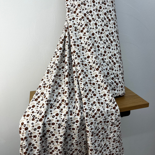 Jersey / Blumenwiese Braun
