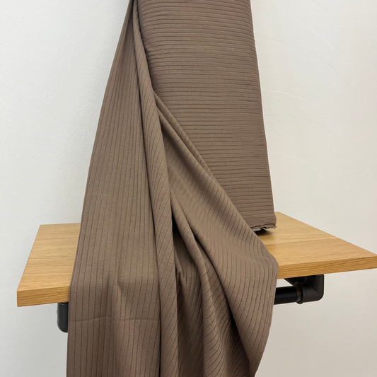 Rib Jersey / Taupe